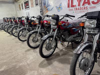 Honda CG 125 2017 to 2026 used bike Available