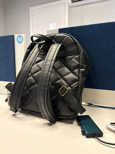 Jild quilted leather backpack | 100% leather
