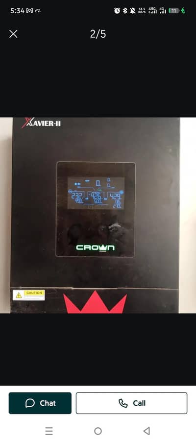 Crown Xavier II 5.6 kw solar inverter