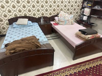 Beds with side table for sale