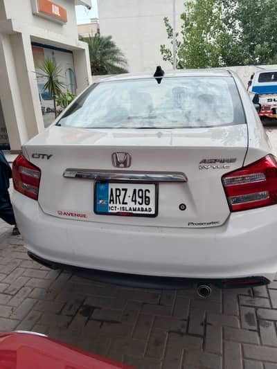 Honda City 1.5, 2020, Automatic transmission Islamabad number