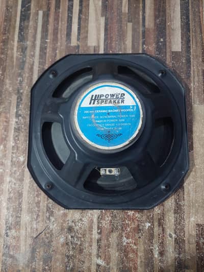 10 inches speaker