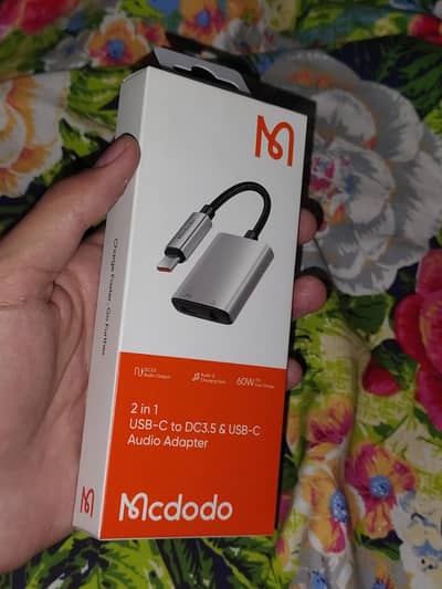Mcdodo Gaming splitter genuine type c , 3.5mm