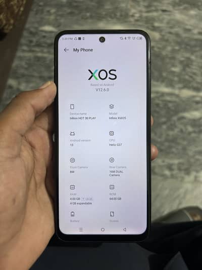 Infinix Hot 30 Play 4/64