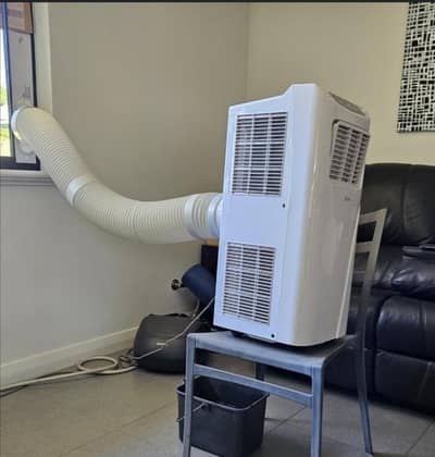 Portable AC perfect cooling and starting 3 amp 0.75 ton