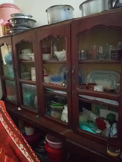 dressing table and show case
