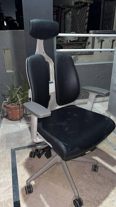 Korean imported medicated lungs adjustable double liver office chair