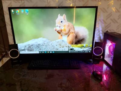 1 CPU core i3 4th generation without monitor. all setup without LED