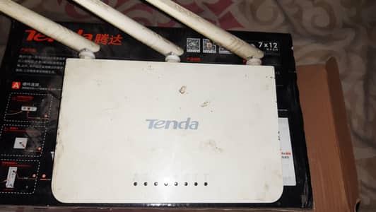 Tenda 3 Antina Router best condition