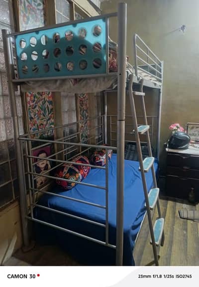 Bum bed & Double bed with mattress