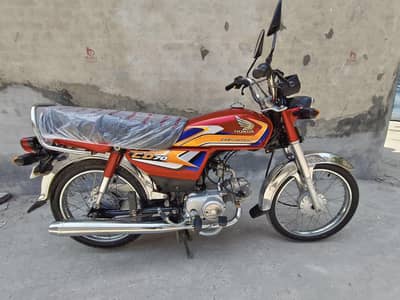 Honda CD 70 24/25 Model first owner