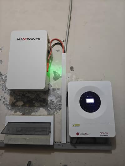 Solarmax 3.6 invater along with Lithium Battery 24 V