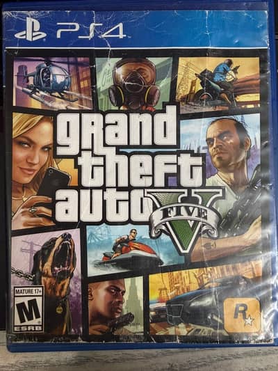 Grand Theft Auto V (GTA 5) – PS4 | Original Disc