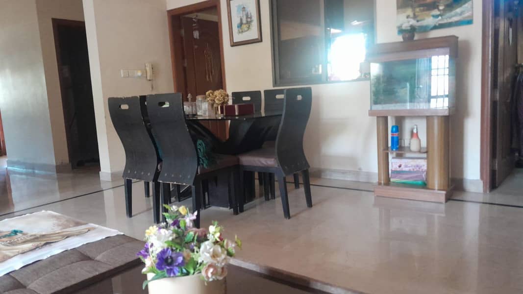 sofa set . . dining table set . . dividers setup 13