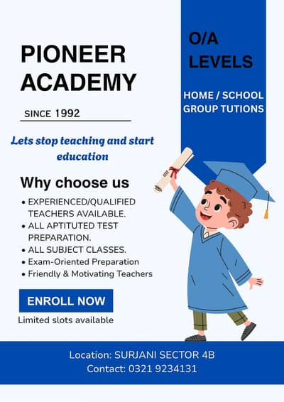 pioneer tutors academy