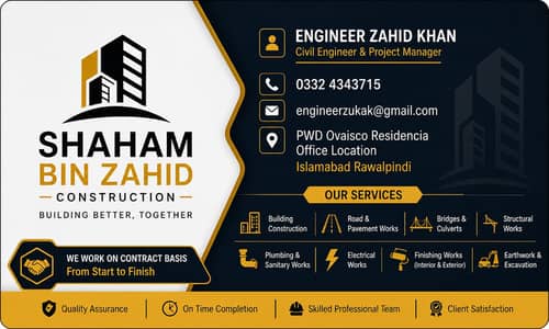 Shaham Bin Zahid Construction Company