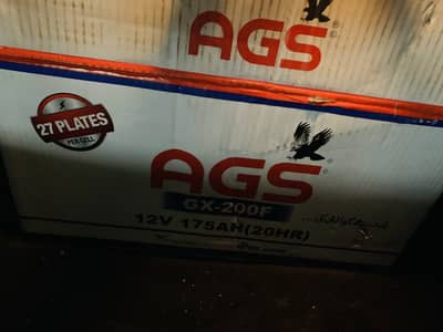Ags battery 27 plates gx 200f
