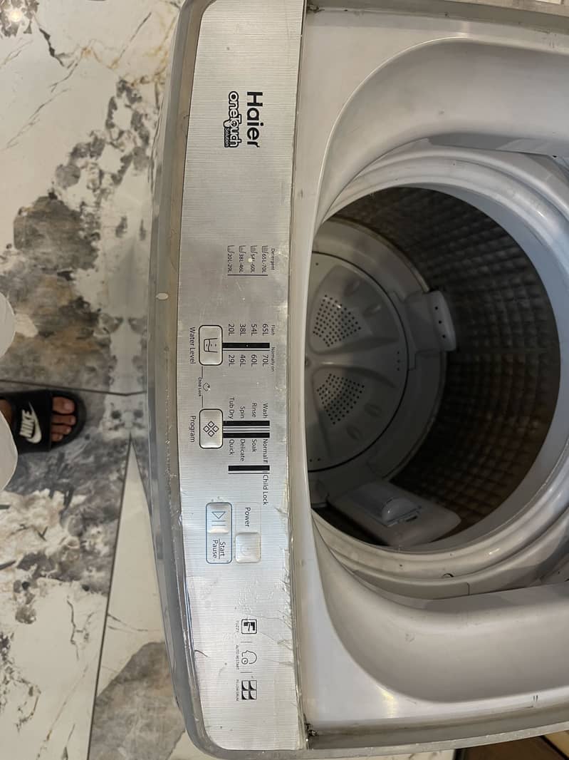 Haier Automatic Washing & Drying Machine 9