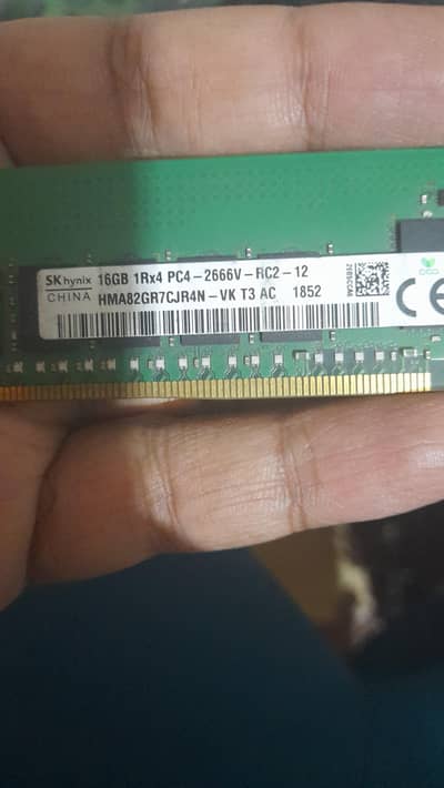 16 gb DDR 4 ecc 2666 ram