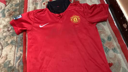 Original Nike Man United Jersey EPL Patch Size L - 9/10 Condition