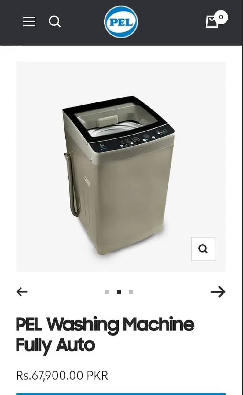 PEL Automatic Washing Machine (Fully Auto) 1