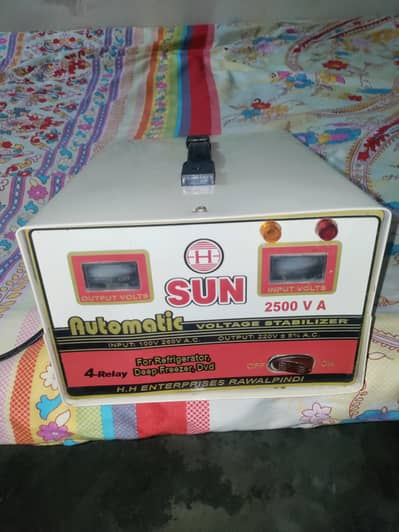 SUN STABILIZER 2500 VAC