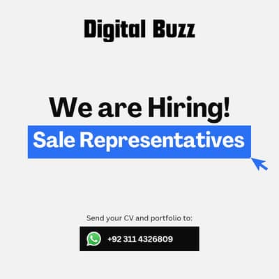 Digital Marketing and Sale Representative