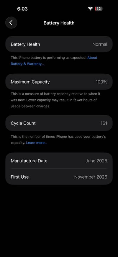 Apple iPhone 16 Pro Max - Jv 100% bettery health with charger box