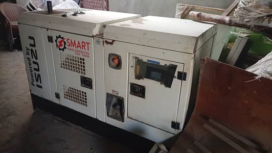 Isuzu 25 kVA Silent Diesel Generator - Touch Start & ATS