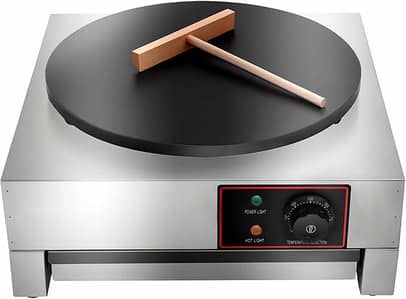 16 Inch Commercial Crepe Machine,1700W Electric Crepe Maker Temprature