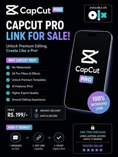 capcut pro without any issue