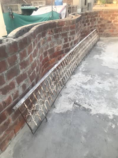 Iron safety grill