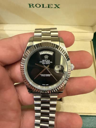 Rolex Day-Date – Black Dial