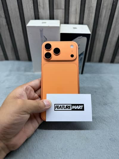 17 Pro Max | Factory Unlock | 1 Cycle | Orange | 256GB | NonPTA | Appl