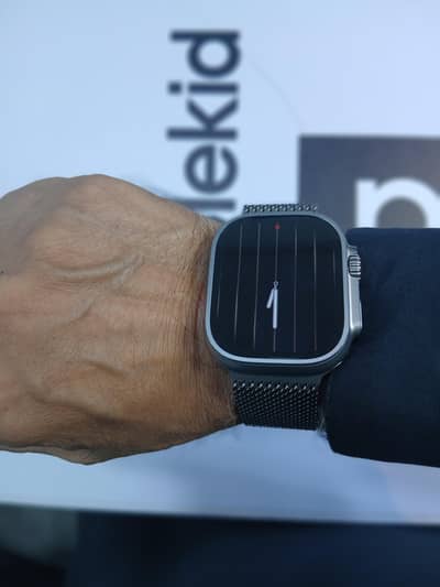 Apple Watch Ultra 2, Millanese Loop, 100% Health