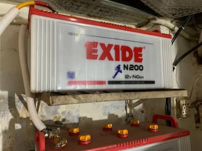 2 Betteries EXIDE N200