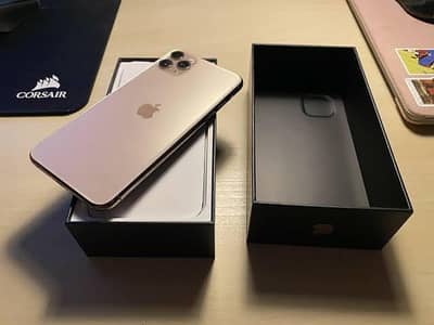 11 Pro max 256GB With Box Non pta Sim Working