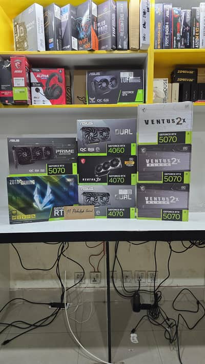 NVIDIA & AMD GPUs RTX 50 / 40 SERIES , GTX OR RX SERIES AVAILABLE