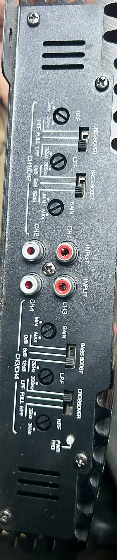 Bt original Amplifier 4 chnnel