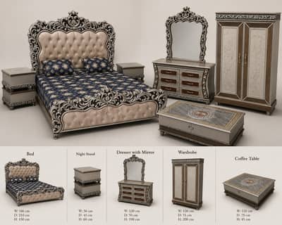 Complete House Furniture Set for Sale – Good Condition