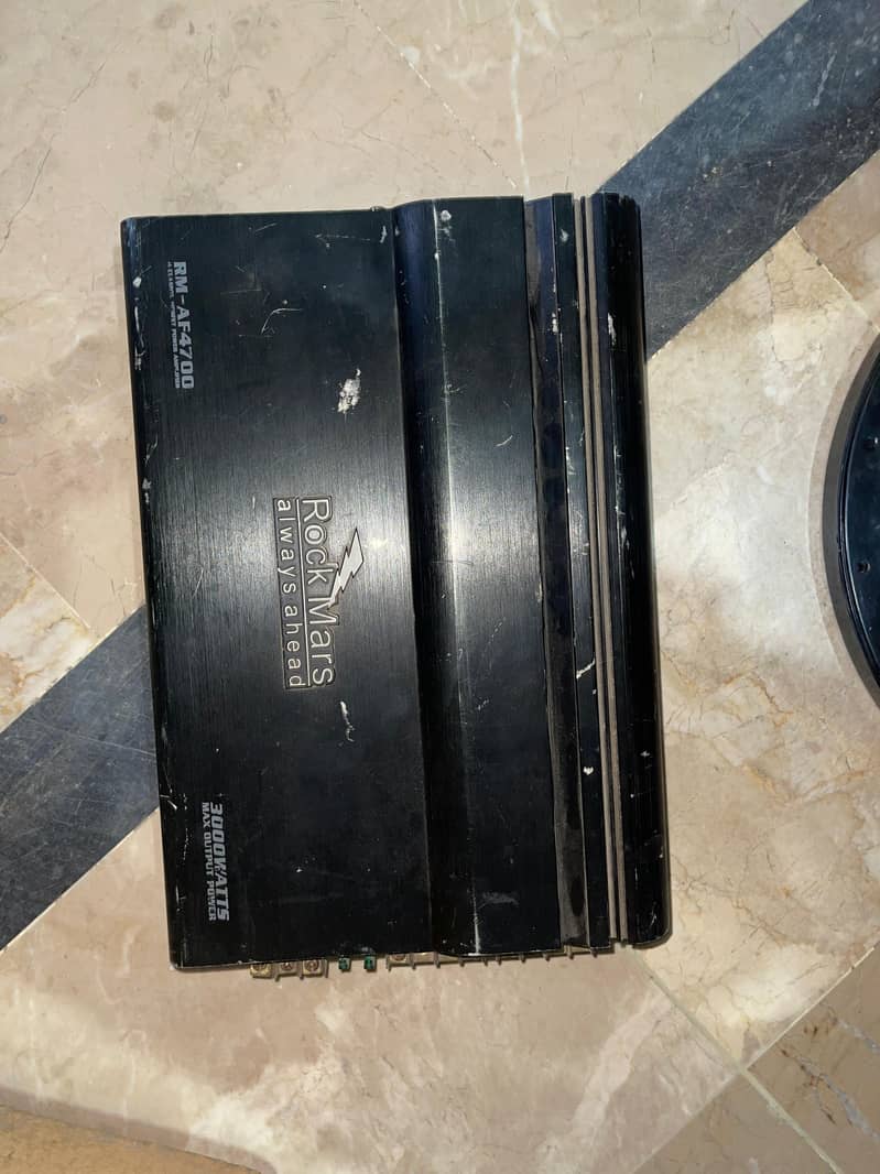 Amplifier (Rock mars) + Wuffer (Sony XPLOD) + Buffer Box 5