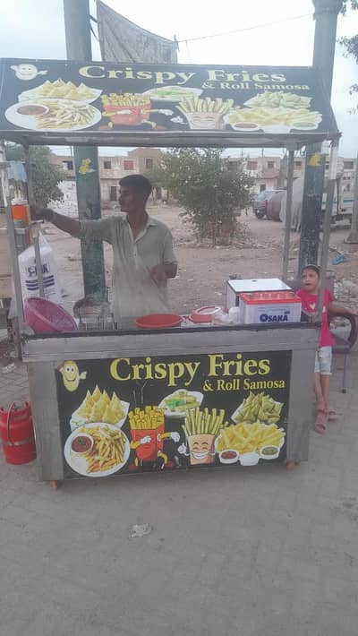 fries counter complete running setup