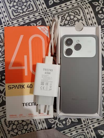 Tecno Spark 40 Titanium grey for sale