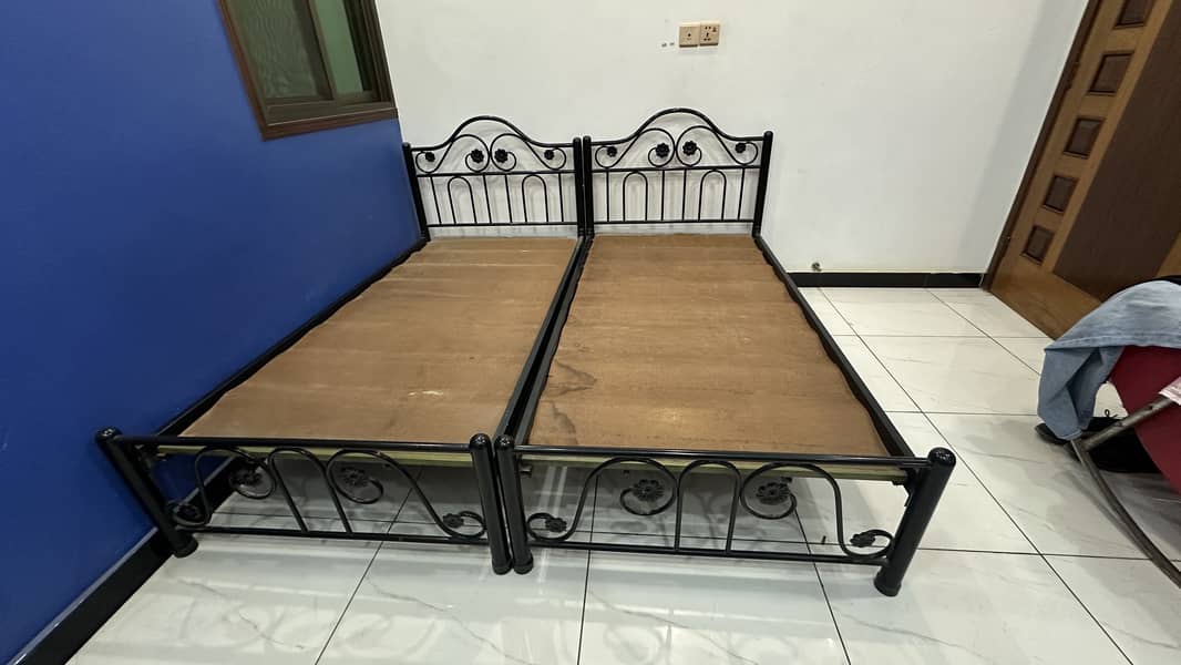 Iron bed set 3