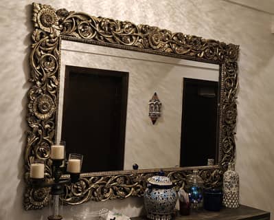 Luxury Mirror & Shoe Rack Set