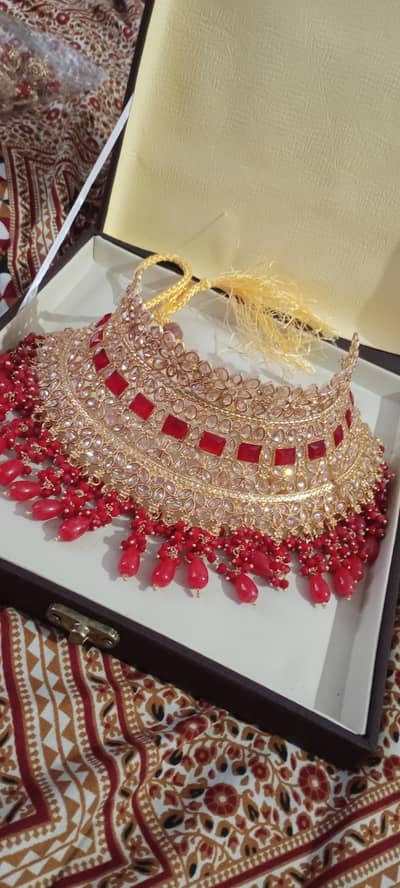 bridal Indian style jewelry//only one time used