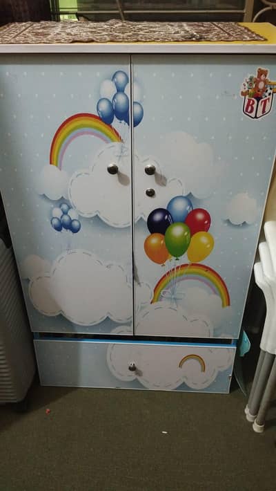 Children's Clothes & Toy Storage Cupboard