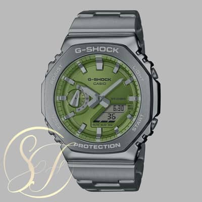 Casio G-Shock GM2100 Stainless Steel, GA2100, GA2300, Casio Edifice
