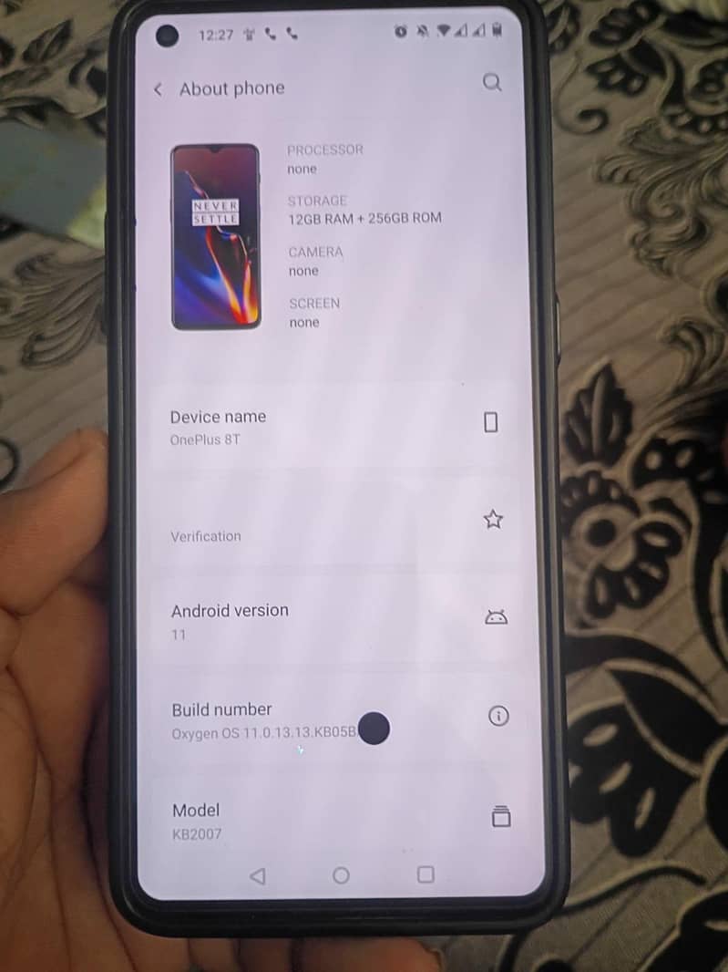 One Plus 8T 6