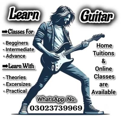 GUITAR TUTORIALS FOR GIRLS BOYS KIDS & ELDERS